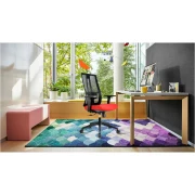 Thumbnail 29 of Ергономичен стол RFG Artur HB, дамаска и меш, до 150 kg, тъмносива седалка, черна облегалка