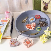 Thumbnail 2 of Marabu Ключодържател Пеперуда, за декорация, дървен