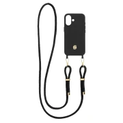 Thumbnail 4 of Hugo Boss Калъф за телефон, за iPhone 16, с връзка, черно-златист