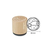 Thumbnail 24 of Colop Дисплей Woodies с печати Коледа, 25 броя, с включени 5 тампона, асорти