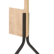 Thumbnail 4 of Rocada Бяла дъска Natural, магнитна, двустранна, на колела, 109 x 100 cm