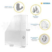 Thumbnail 7 of Herma Вертикална поставка Football, картонена