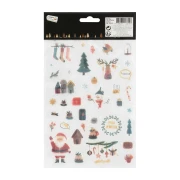 Thumbnail 2 of Craft ID Стикери, епоксидни, с коледни мотиви, червено-зелени