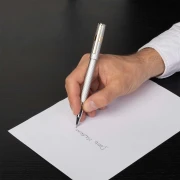 Thumbnail 3 of Hugo Boss Ролер Gear Pinstripe, в кутия, сребрист