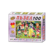 Thumbnail 1 of Пъзел с приказка Снежанка и седемте джуджета, 100 части