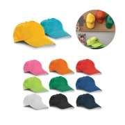 Thumbnail 2 of Hi!dea Шапка Campbel, 5-панелна, полиестер, светлозелена