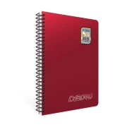 Thumbnail 3 of Gipta Тетрадка Chromo, А5, бяла хартия, широки редове, PP корица, със спирала, 60 листа