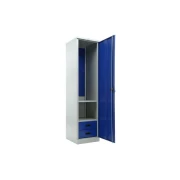 Thumbnail 1 of Шкаф за инструменти ТС1947 020202, метален, 475 х 500 х 1900 mm, синьо-сив
