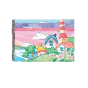 Thumbnail 5 of Gipta Скицник Drawing Block, 25 x 35 cm, бяла хартия, картонена корица, със спирала, 15 листа