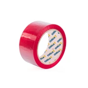 Thumbnail 1 of Office 1 Тиксо, опаковъчно, 48 mm x 66 m, червено