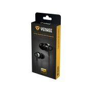 Thumbnail 4 of Слушалки Yenkee 405BK Hi, с микрофон, 3.5 mm жак, 102 dB, 20 - 40000 Hz, 1.2 m кабел, черни
