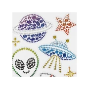 Thumbnail 2 of Creativ Company Стикери Космос, диамантени, 10 х 16 cm, 1 лист