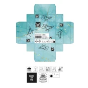 Thumbnail 2 of Craft ID Комплект печати за рожден ден, с включен тампон, 8 броя