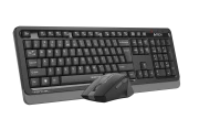 Thumbnail 4 of Комплект A4Tech - клавиатура и мишка Fstyler FGS1035Q, 2.4 GHz, Nano USB, 6 бутона на мишката, AAA, сиви