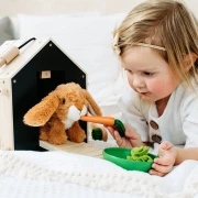 Thumbnail 8 of Small Foot Къщичка за зайци, със заграждение, 28 х 24 х 24 cm