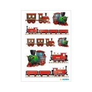 Thumbnail 2 of Herma Самозалепващи се етикети Локомотиви и композиции, 1 лист