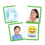 Thumbnail 3 of Learning Resources Карти-пъзел - Чувства и емоции