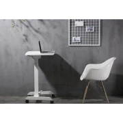 Thumbnail 9 of Маса RFG Active, с регулируема височина, 600 х 520 х 758-1128 mm, правоъгълен плот, бяла