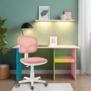 Thumbnail 4 of Детски стол RFG Honey White, меш, до 100 kg, розов