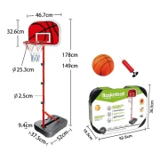 Thumbnail 1 of Баскетболен кош, с регулируема височина, 0.9 - 1.35 m