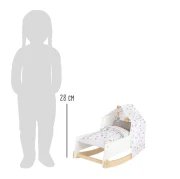 Thumbnail 2 of Small Foot Люлка за кукли, дървена, 54 х 28 х 28 cm