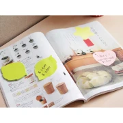 Thumbnail 2 of Stick'n Самозалепващи се листчета Сърце, неонови, розови, 50 листа