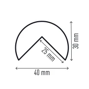 Thumbnail 6 of Durable Защитен профил C25R, ъглов, 1 m