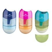 Thumbnail 3 of Faber-Castell Острилка Trend, с гума, асорти цветове