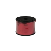 Thumbnail 1 of Лента-панделка, металик, 0.5 cm, 90 m, червена