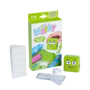 Thumbnail 3 of Печат за текстил Marky, с комплект за нареждане на кирилица, зелен