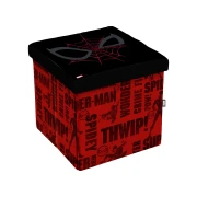 Thumbnail 1 of Disney Табуретка Spiderman, 3в1, MDF и текстил, до 150 kg, червена