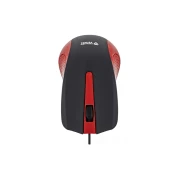 Thumbnail 6 of Мишка Yenkee 1015RD, оптична, USB, с кабел, 3 бутона, червена