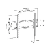Thumbnail 2 of Стойка за телевизор Lumi, 32'' - 55'', до 50 kg, с променлив наклон