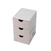 Thumbnail 1 of Sworld Органайзер за бюро, с 3 чекмеджета, розов