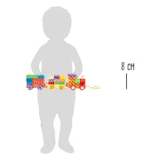 Thumbnail 2 of Small Foot Влакче, дървено, 16 части, 32 х 6 х 8 cm