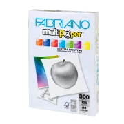 Thumbnail 1 of Fabriano Копирен картон Multipaper, A4, 300 g/m2, гланц, 125 листа