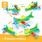 Thumbnail 25 of Engino Конструктор Steamlabs Junior - Научи за самолетите