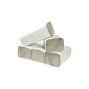 Thumbnail 3 of Кърпи за ръце, с V-образна сгъвка, рециклирани, двупластови, 200 къса, 24 х 21 cm, 20 броя