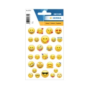 Thumbnail 2 of Herma Самозалепващи се етикети Емотикони, жълти, 3 листа