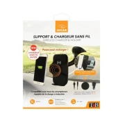 Thumbnail 6 of Поставка за телефон за кола TNB, 3 в 1, с безжично зареждане, 6''