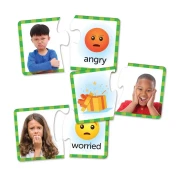 Thumbnail 5 of Learning Resources Карти-пъзел - Чувства и емоции