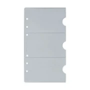 Thumbnail 3 of Filofax Джоб за визитки Personal, прозрачен