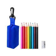 Thumbnail 1 of Medina Моливи, 8 цвята, с острилка, в син калъф