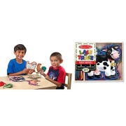 Thumbnail 1 of Дървени животни от фермата за нанизване