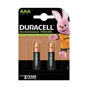 Thumbnail 1 of Акумулаторна батерия Duracell, NiMH, AAA, HR03, 750 mAh, 1.2 V, 2 броя
