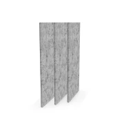 Thumbnail 3 of Акустично пано Narbutas Pet, правоъгълник, 200 х 400 х 9 mm, PET филц, 3 броя, светлосиво