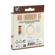 Thumbnail 4 of Craft ID Комплект за бродиране Пеперуда, мини, 12.5 х 10 cm