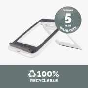 Thumbnail 4 of Стойка за лаптоп Fellowes I-Spire, охлаждаща, до 17'', бяла