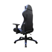 Thumbnail 5 of Геймърски стол RFG Race@Star, екокожа, полиамидна основа, до 130 kg, черна седалка, синя облегалка