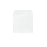 Thumbnail 2 of Top Office Плик за CD/DVD, 125 x 125 mm, хартиен, с прозорец, със самозалепваща лента, бял, 100 броя